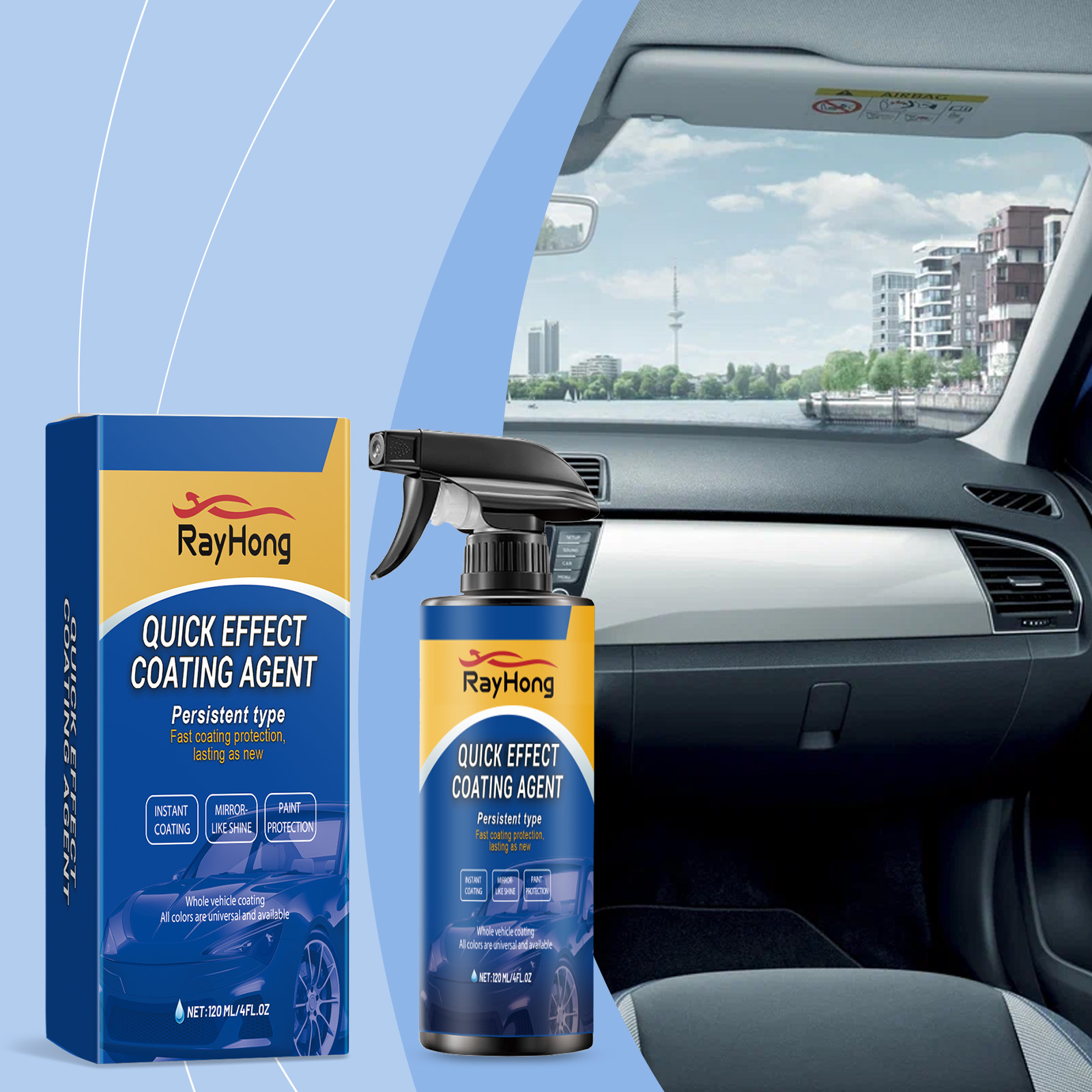 Nano Liquid Coating - Spray de Revestimiento Cerámico para Autos,