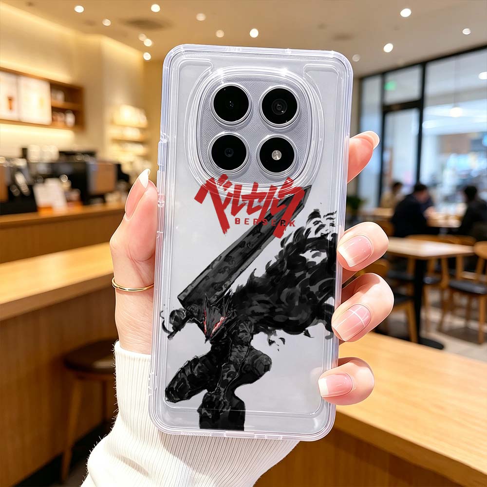 Xiaomi Poco X6 - Funda Protectora Transparente Berserk Cool para
