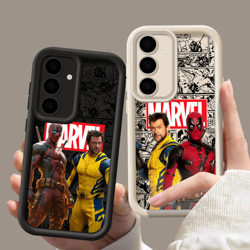 Samsung Galaxy S24 - Fundas Marvel Deadpool y Wolverine para