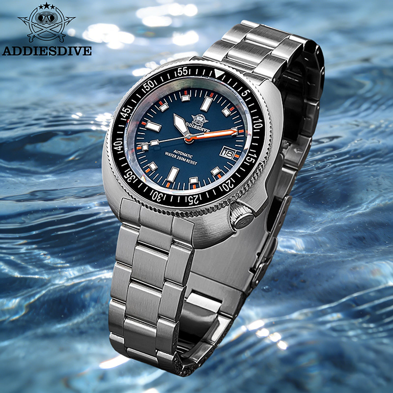 Anti Blue Light Film - Reloj automático ADDIESDIVE NH35 para hombre,