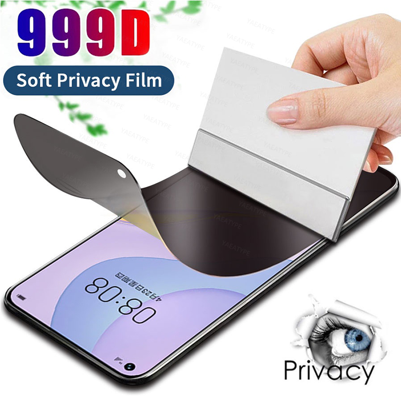 Privacy Screen Protector - Película de hidrogel de privacidad para