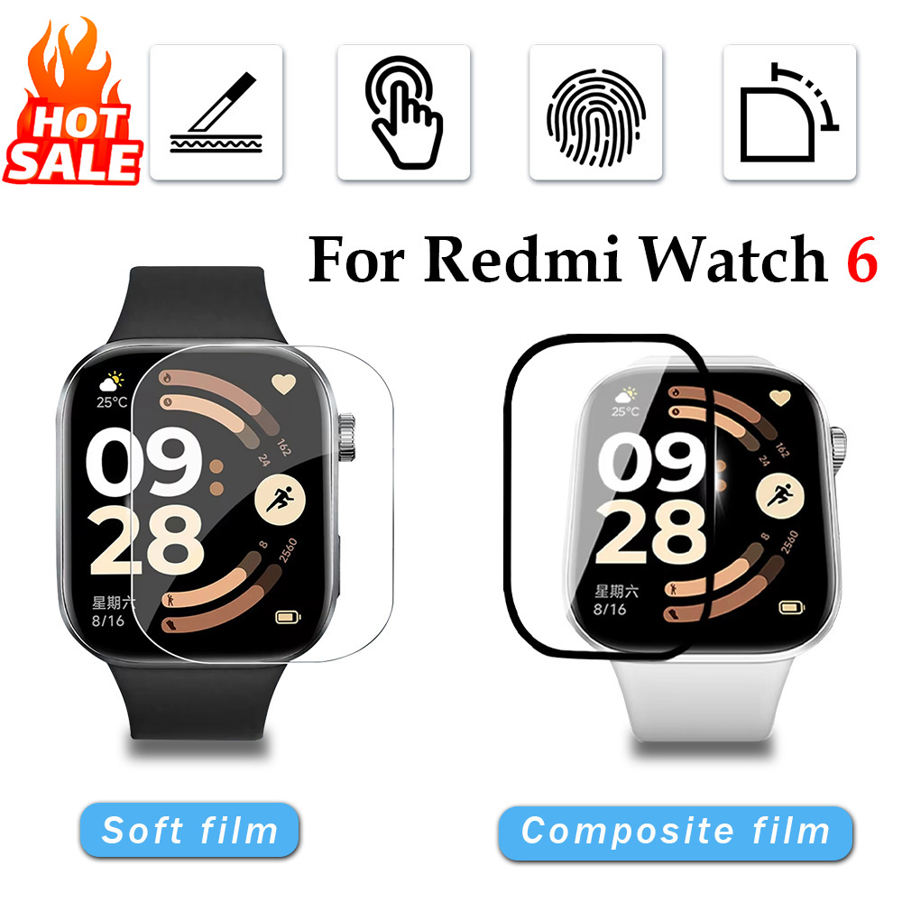 Película suave para Xiaomi Red - Smartwatch Screen Film reseña y precio
