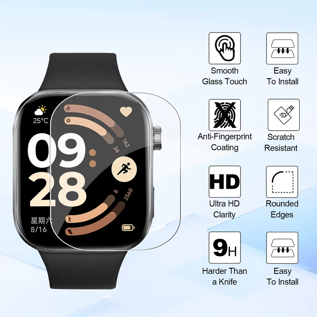Película suave para Xiaomi Red - Smartwatch Screen Film reseña y precio