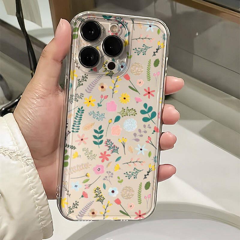 Funda con estampado de hojas y - Vivo V40 reseña y precio