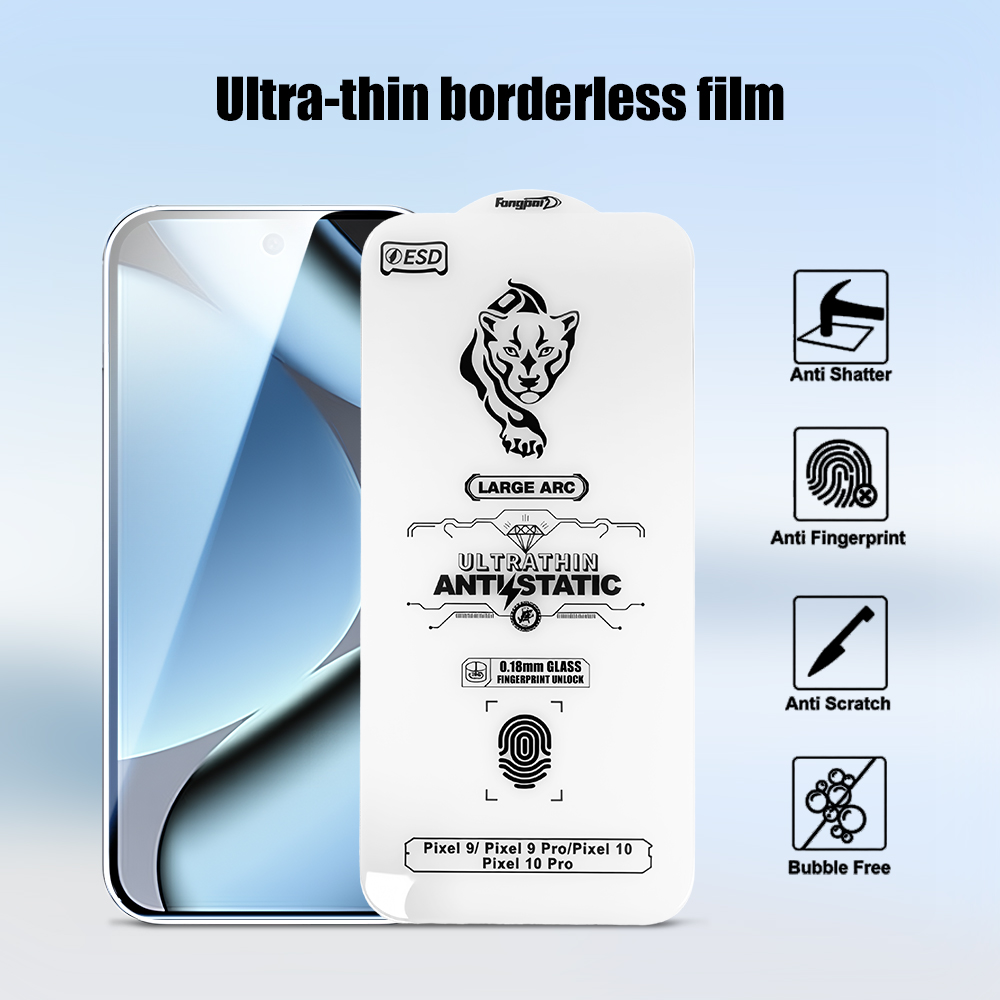 Protector de pantalla de vidri - Google Pixel 9 reseña y precio