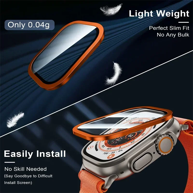 2 uds vidrio templado para App - Smartwatch Screen Film reseña y precio