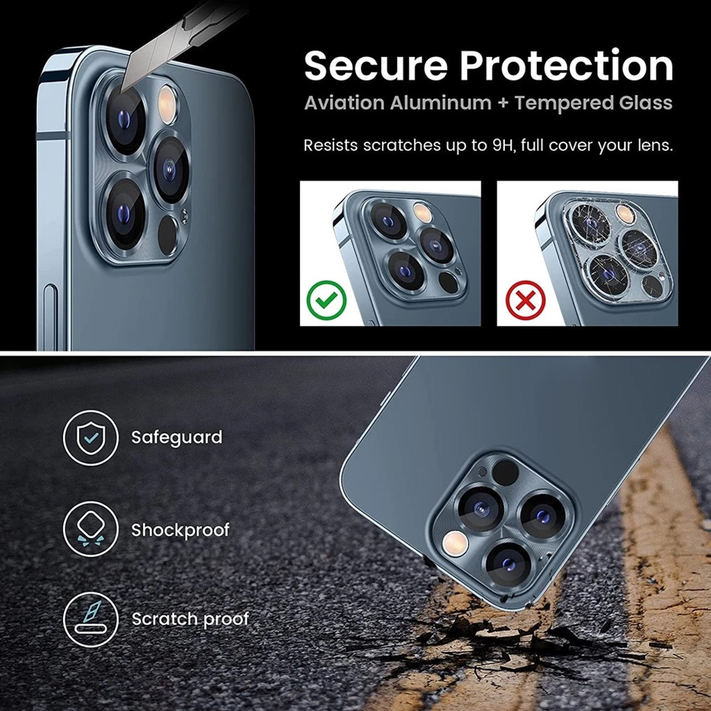 Protector de Lente de Cámara d - Tempered Glass Screen 9H reseña y precio