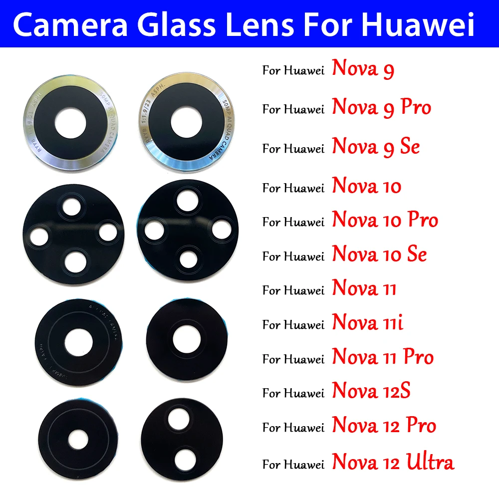 Cubierta de lente de cristal d - Huawei Nova 12 reseña y precio